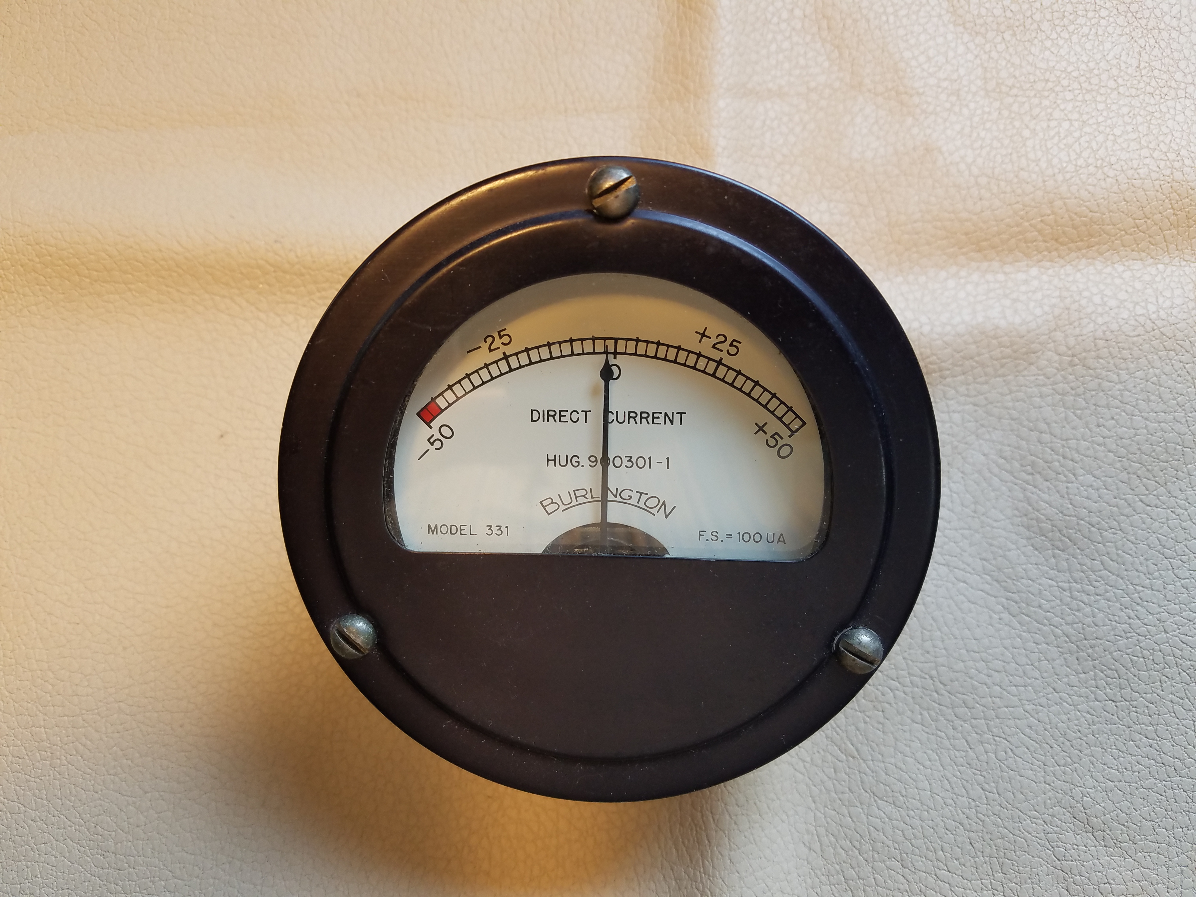 DC Current Panel Meter – WATERLOOAL ELECTRONIC SURPLUS